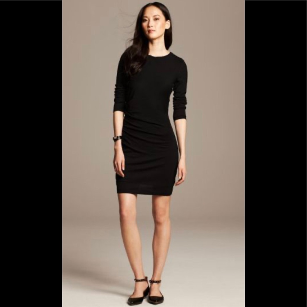 Banana Republic Ruched Jersey Dress